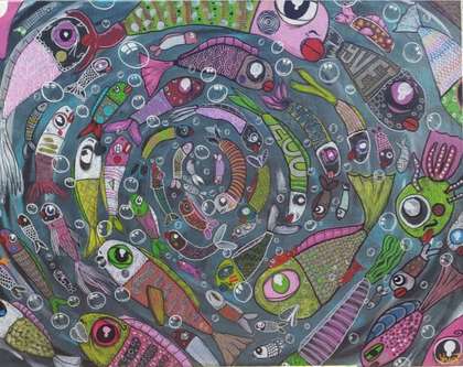 Poissons paysage 2